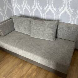 Plati sofa/lova su patalynės dėže