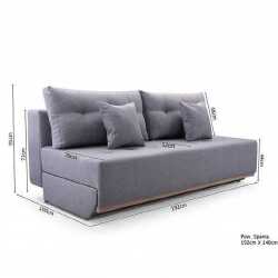 Sofa-lova BATINA solid 90 - Sofos-lovos