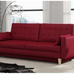 Sofa lova DA661, raudona