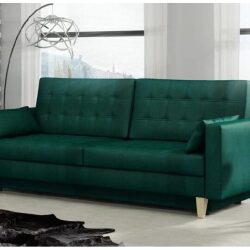 Sofa lova DA661, žalia