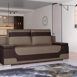 Sofa lova EL1186, ruda