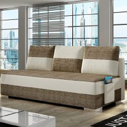 Sofa lova EL1187, ruda