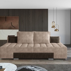 Sofa lova EL1524, ruda