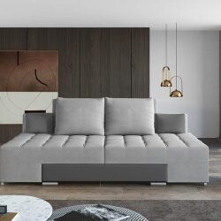 Sofa lova EL1524, šviesiai pilka