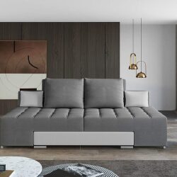 Sofa lova EL1524, tamsiai pilka