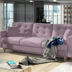 Sofa lova EL1628 3F, violetinė