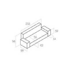 Sofa-lova MM 46 - Sofos-lovos