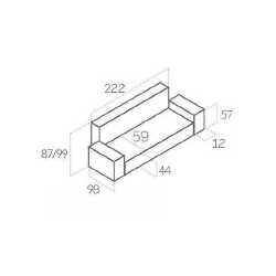 Sofa-lova MM 55 - Sofos-lovos