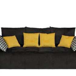 Sofa lova ROYAL IV, juoda