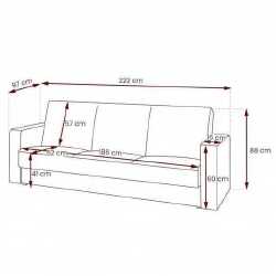 Sova-lova GORDIA lux 02 + soft 66 - Sofos-lovos