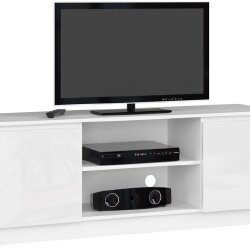 TV staliukas RTV K120, baltos spalvos