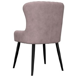 Valgomojo kėdės (2 vnt, rožinės sp.) - Kėdės