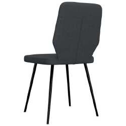 Valgomojo kėdės (2vnt, tm. pilkos sp.) - Kėdės