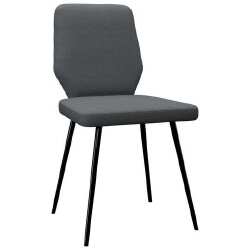 Valgomojo kėdės (2vnt, tm. pilkos sp.) - Kėdės