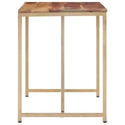 Valgomojo stalas, 120x60x76 cm, rausvosios dalbergijos masyvas - Stalai