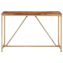 Valgomojo stalas, 120x60x76 cm, rausvosios dalbergijos masyvas - Stalai