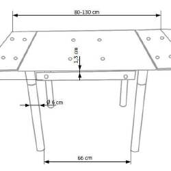 Valgomojo stalas HA3542 - Stalai