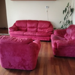 Išskleidžiama trivietė sofa 200x90 cm