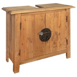 Vonios kambario komplektas, 5d., perdirbta pušies mediena - Vonios baldų komplektai